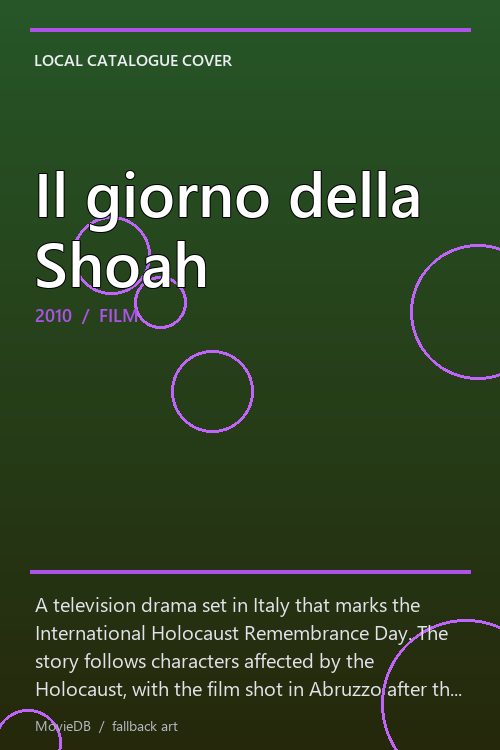 Il giorno della Shoah poster