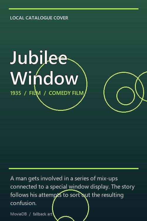 Jubilee Window poster