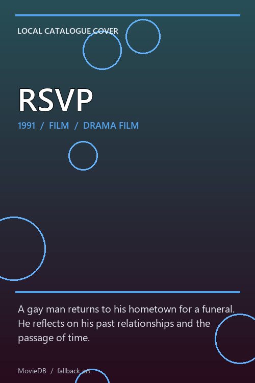 RSVP poster