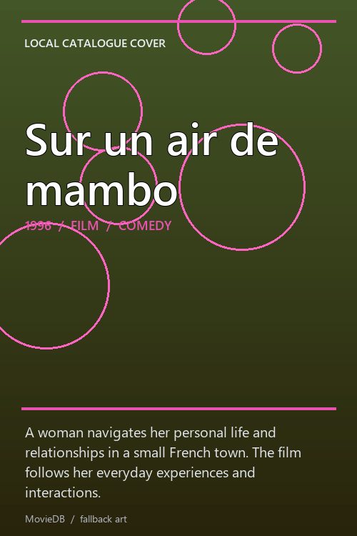 Sur un air de mambo poster