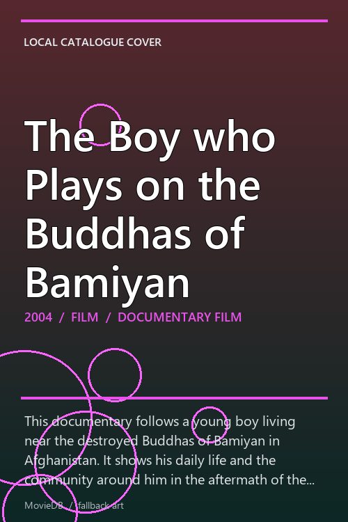 The Boy who Plays on the Buddhas of Bamiyan poster