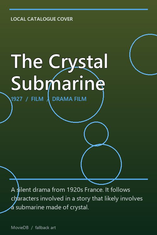 The Crystal Submarine poster