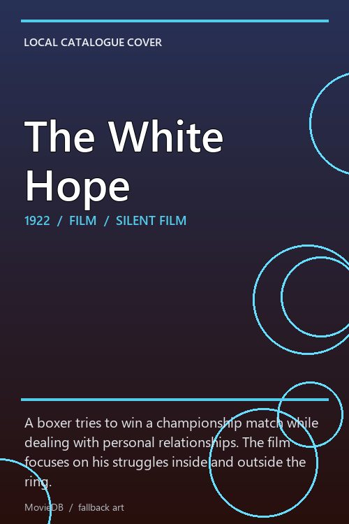 The White Hope poster