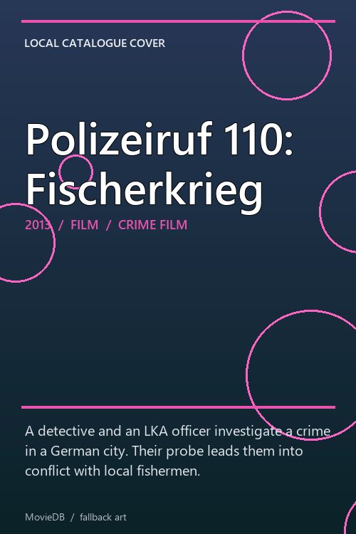Polizeiruf 110: Fischerkrieg poster