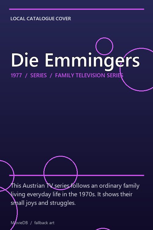 Die Emmingers poster