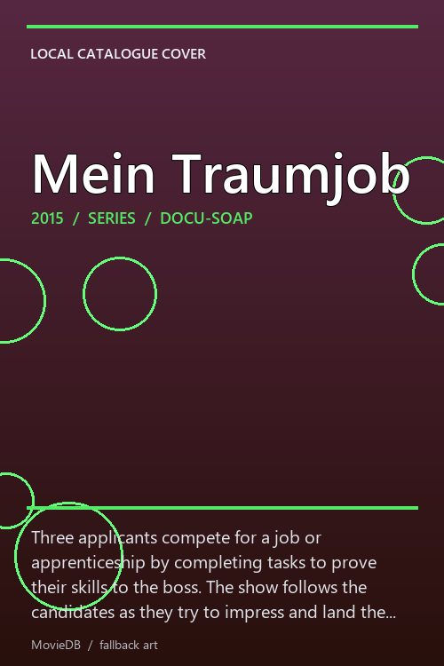 Mein Traumjob poster