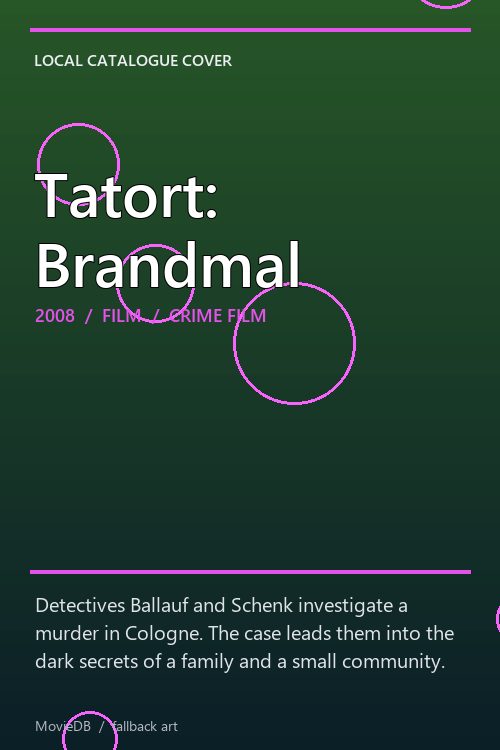 Tatort: Brandmal poster