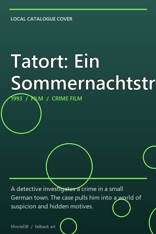 Tatort: Ein Sommernachtstraum poster