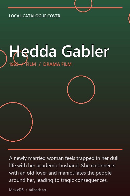 Hedda Gabler poster