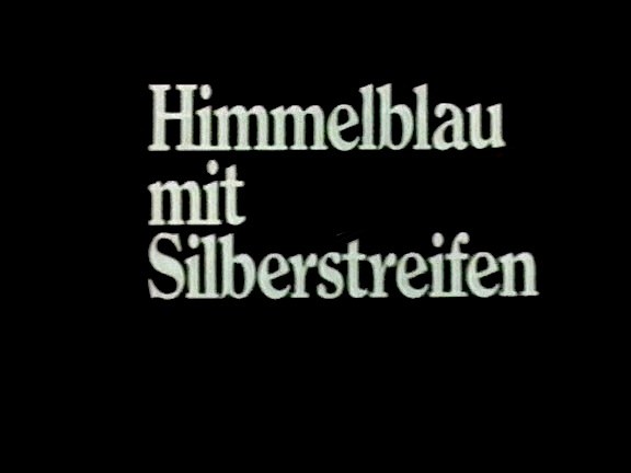 Tatort: Himmelblau mit Silberstreifen poster