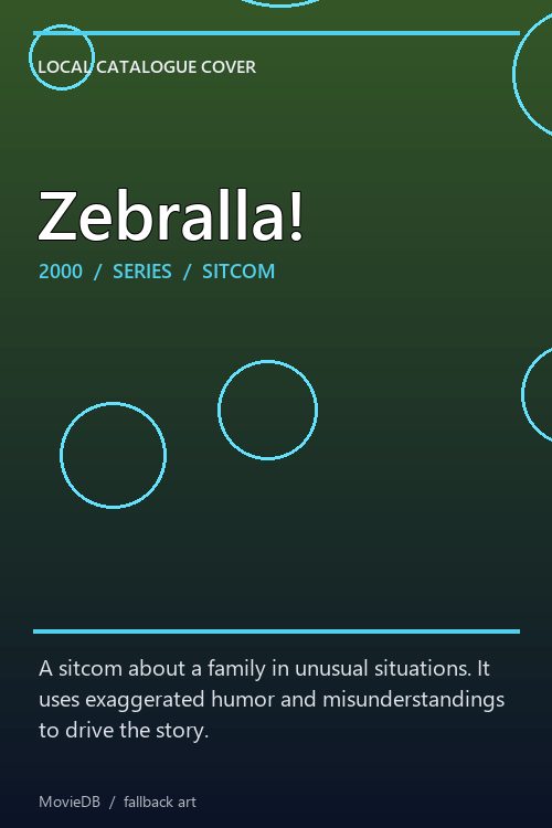 Zebralla! poster