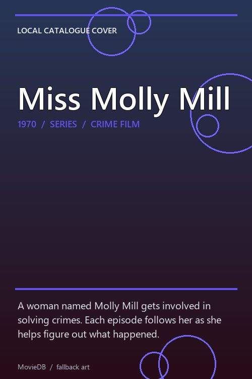 Miss Molly Mill poster