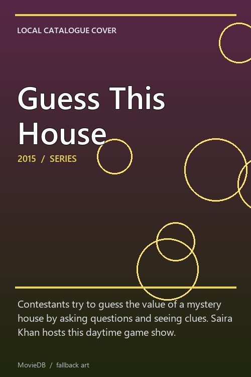 Guess This House poster