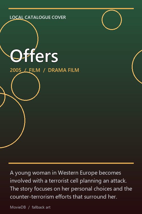 Offers poster