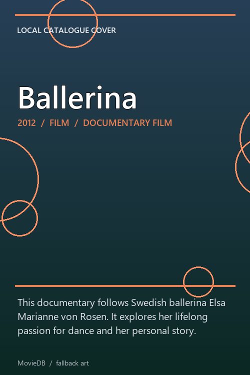 Ballerina poster