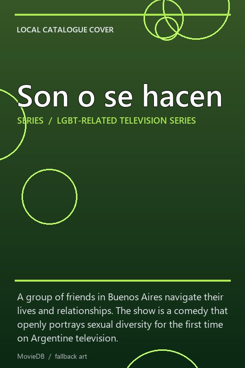Son o se hacen poster