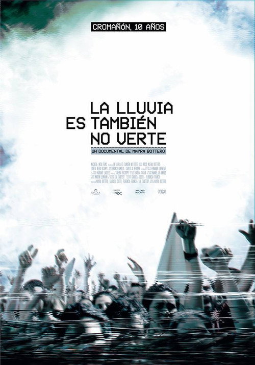La lluvia es también no verte poster