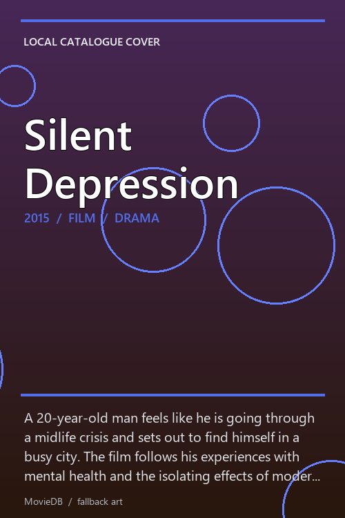 Silent Depression poster
