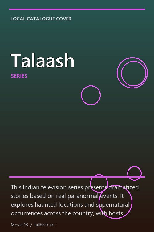 Talaash poster