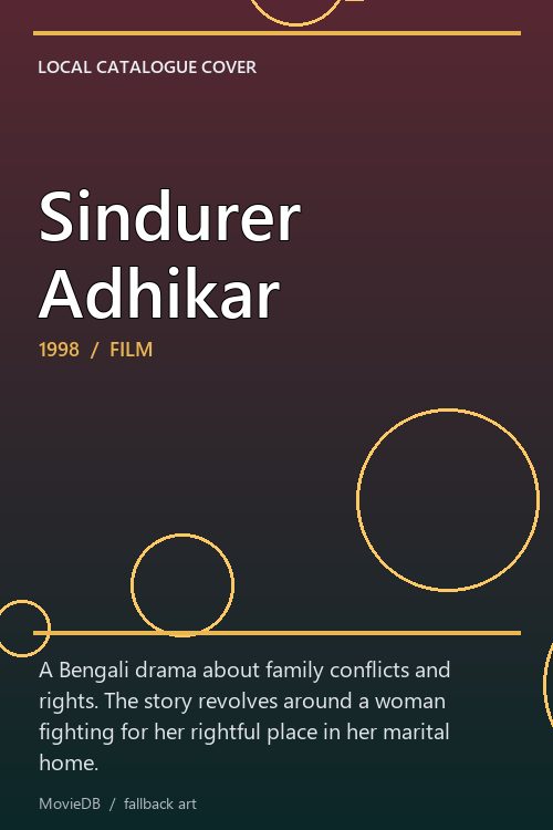 Sindurer Adhikar poster