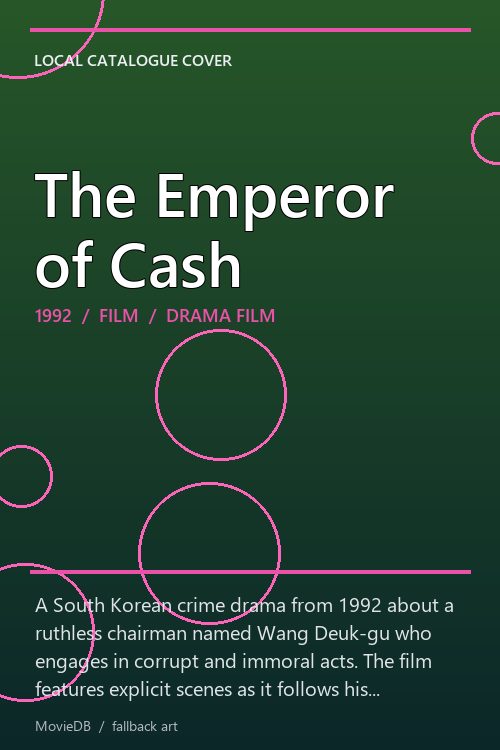 The Emperor of Cash poster