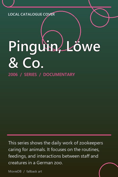 Pinguin, Löwe & Co. poster