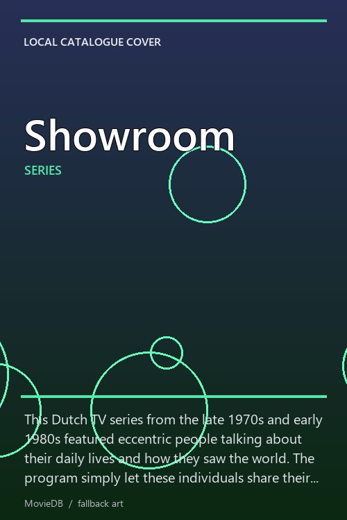 Showroom poster