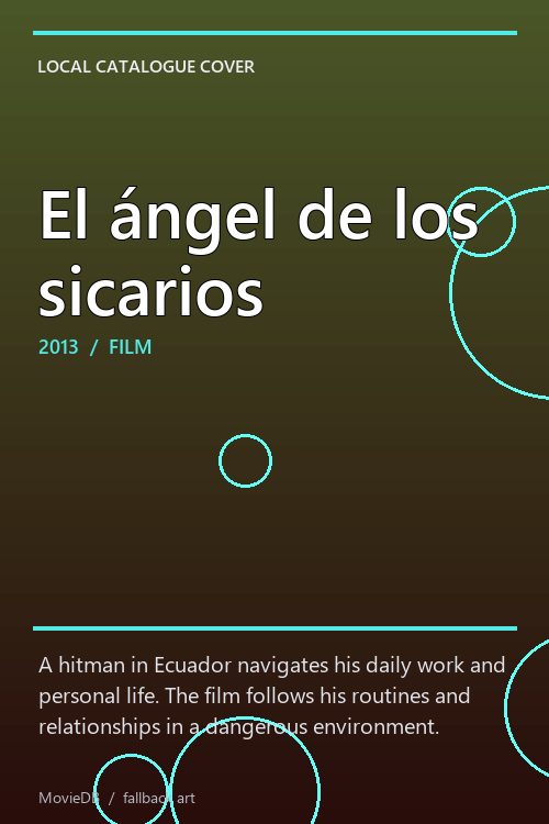 El ángel de los sicarios poster