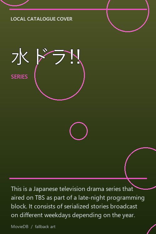 水ドラ!! poster