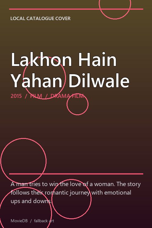 Lakhon Hain Yahan Dilwale poster