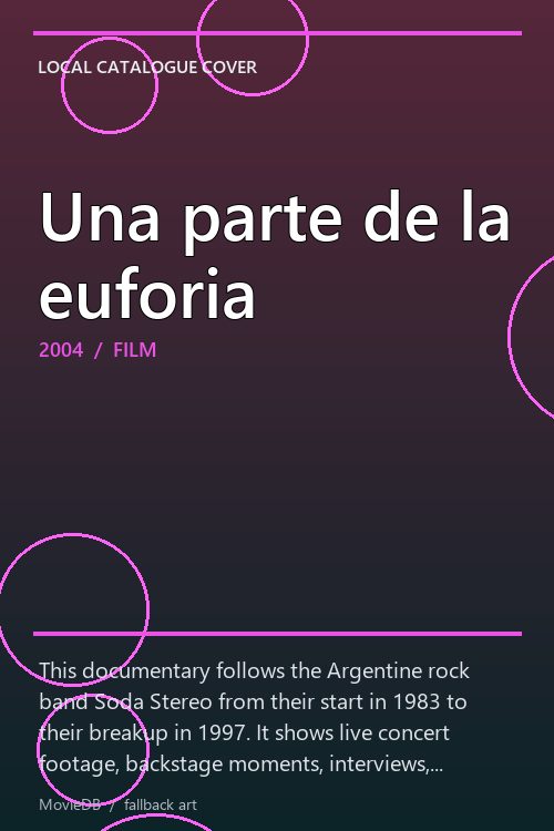 Una parte de la euforia poster