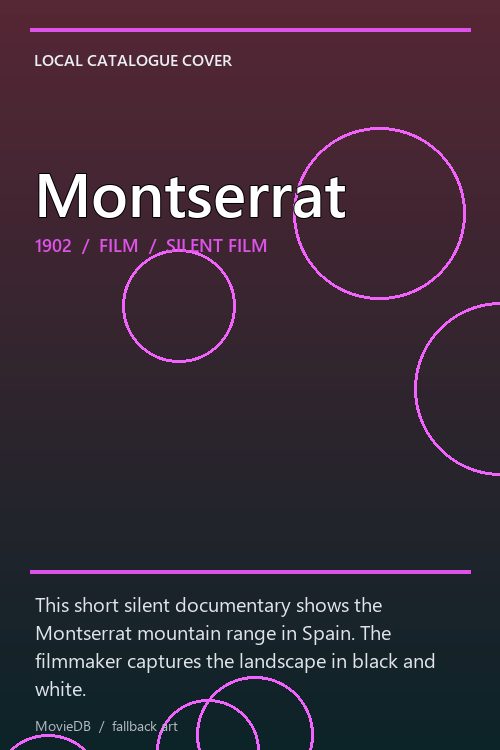 Montserrat poster
