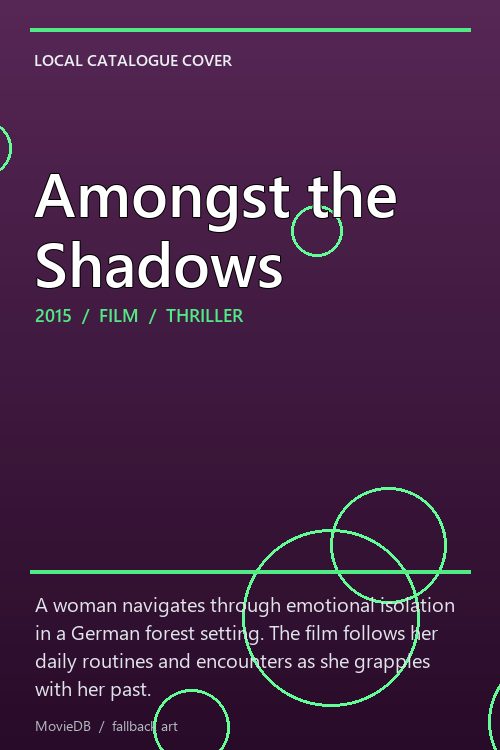 Amongst the Shadows poster