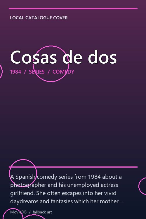 Cosas de dos poster