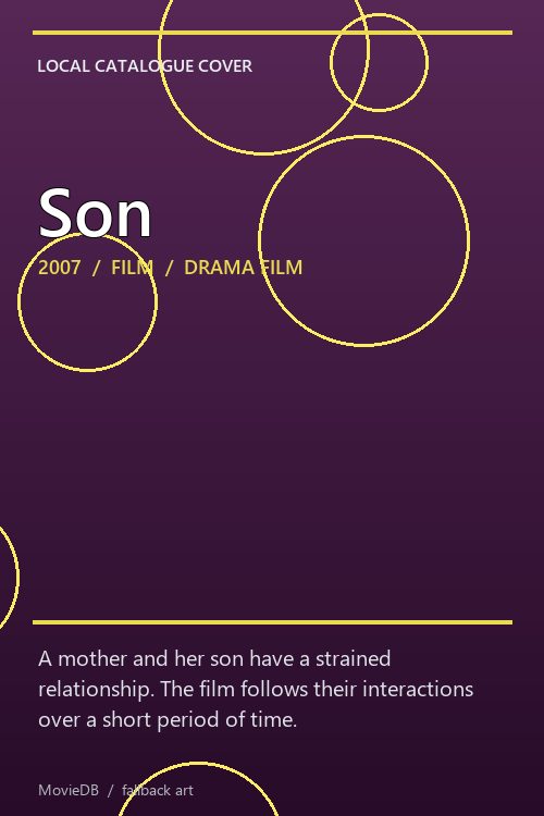 Son poster