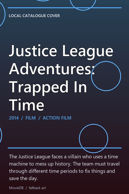 Justice League Adventures: Trapped In Time poster