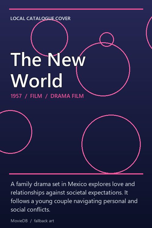 The New World poster