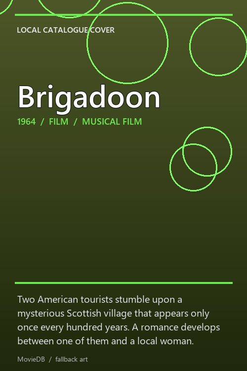 Brigadoon poster