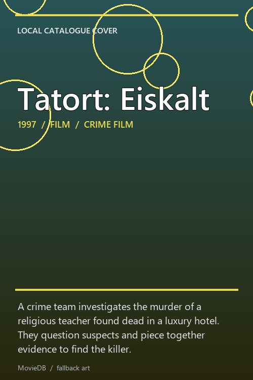 Tatort: Eiskalt poster