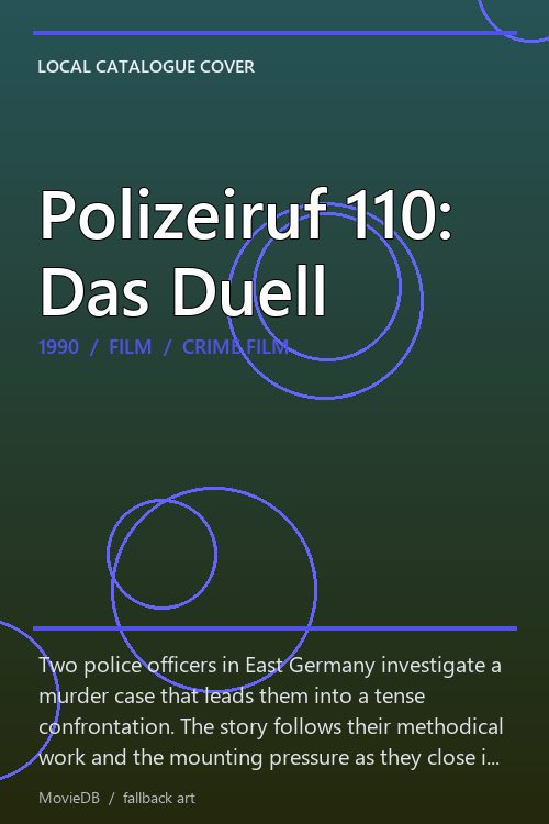 Polizeiruf 110: Das Duell poster