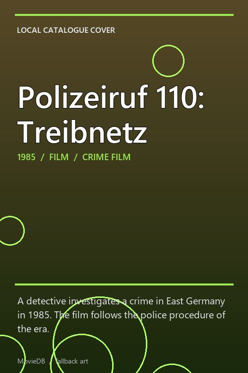 Polizeiruf 110: Treibnetz poster