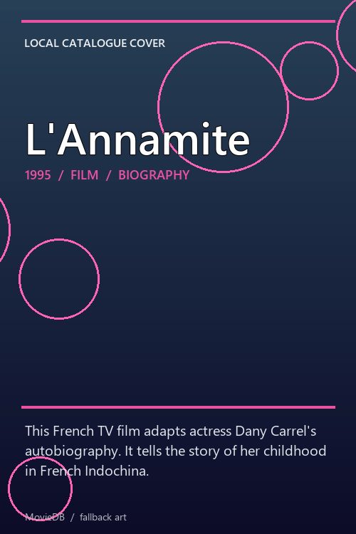 L'Annamite poster