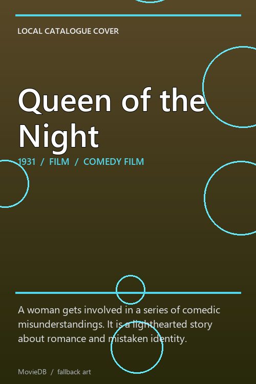 Queen of the Night poster