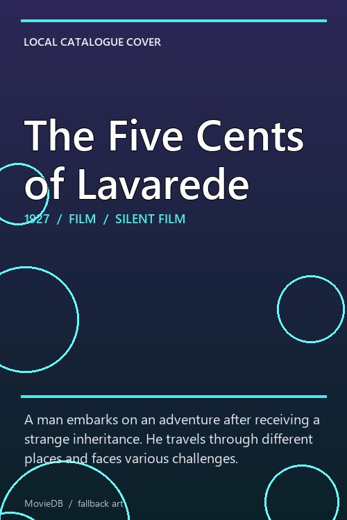The Five Cents of Lavarede poster