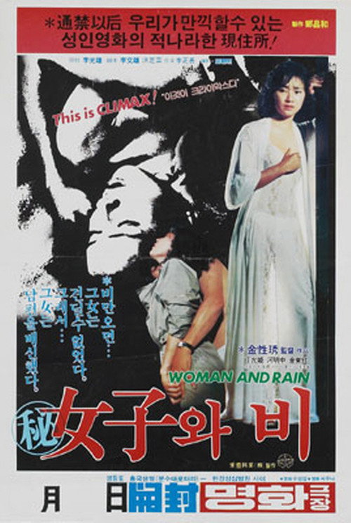 The Woman and Rain poster