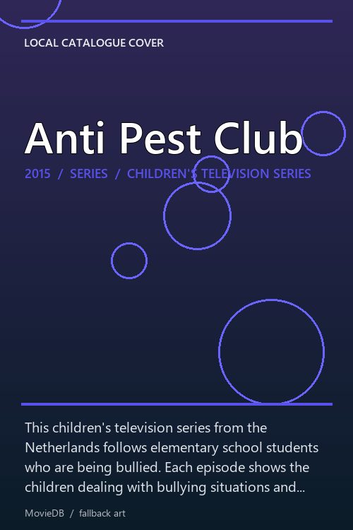 Anti Pest Club poster
