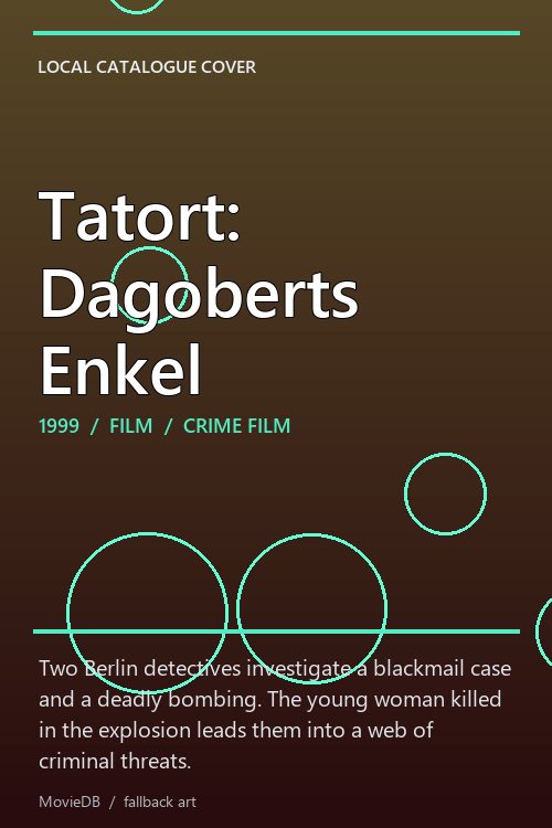 Tatort: Dagoberts Enkel poster
