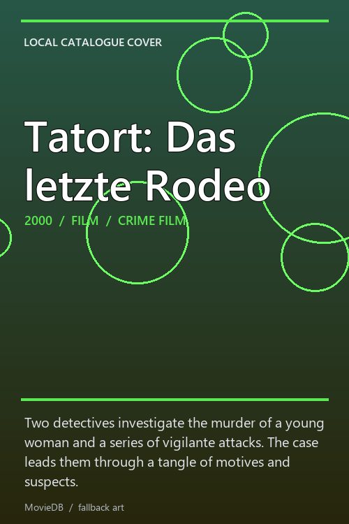 Tatort: Das letzte Rodeo poster