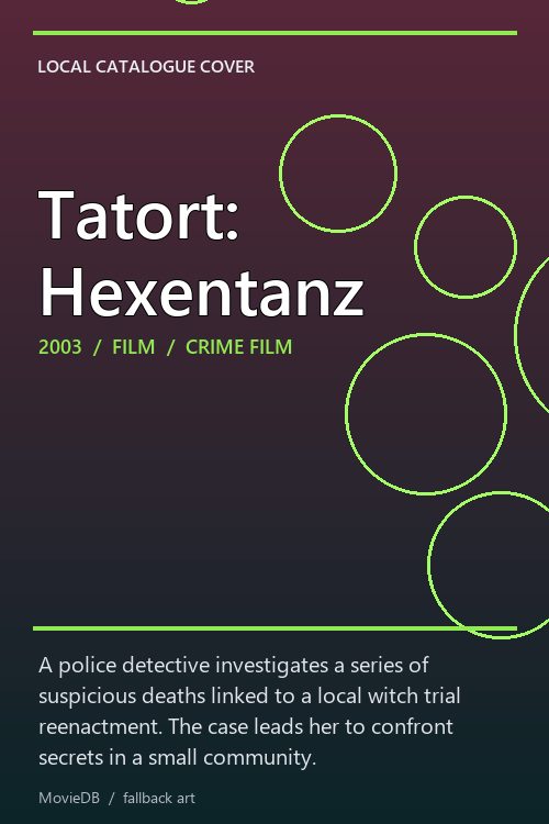 Tatort: Hexentanz poster