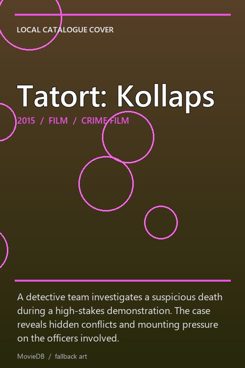 Tatort: Kollaps poster
